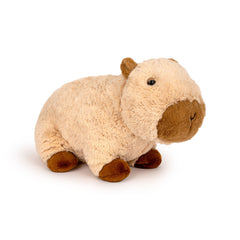 Logell Plush Giant Capybara Stuffed Animal – Soft Furry Plush Pillow, Cuddly Toy for Kids, Perfect Birthday Gift (17.7 Inches)