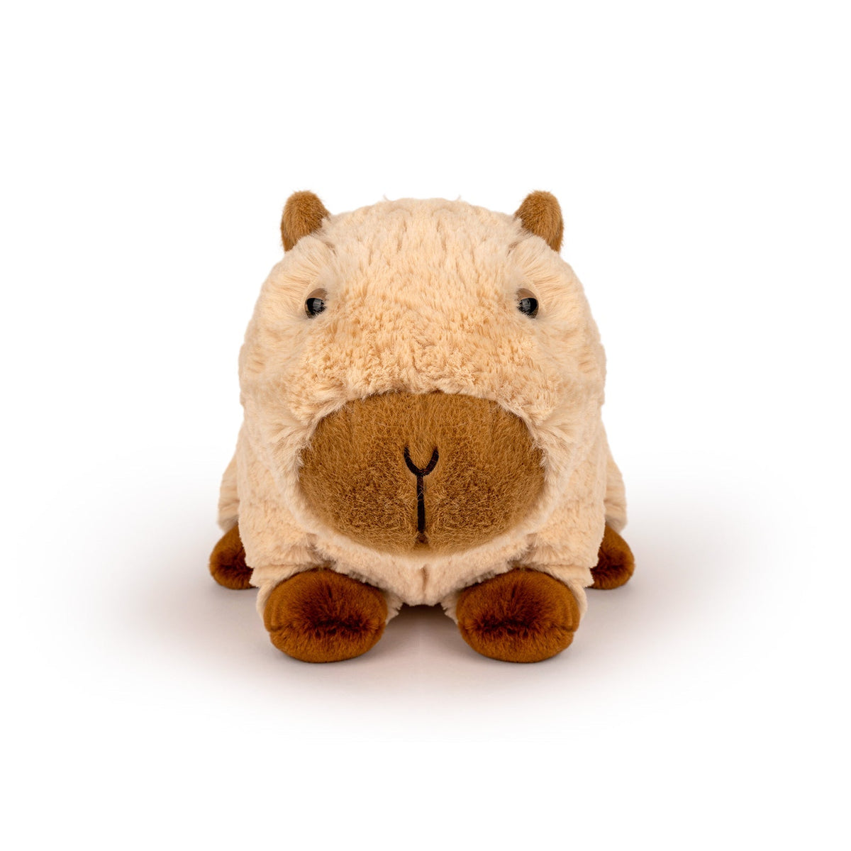Logell Plush Giant Capybara Stuffed Animal – Soft Furry Plush Pillow, Cuddly Toy for Kids, Perfect Birthday Gift (17.7 Inches)