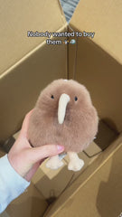 Logell Plush Original Kiwi Bird Plush Toy โ Soft & Realistic Stuffed Animal in 4 Sizes