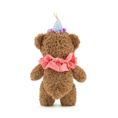 🧸 Logell PlushStuffed Teddy Bear – 12'' Plush Toy with Hat | Cute Gift for Kids, Babies, Girlfriend & Mom