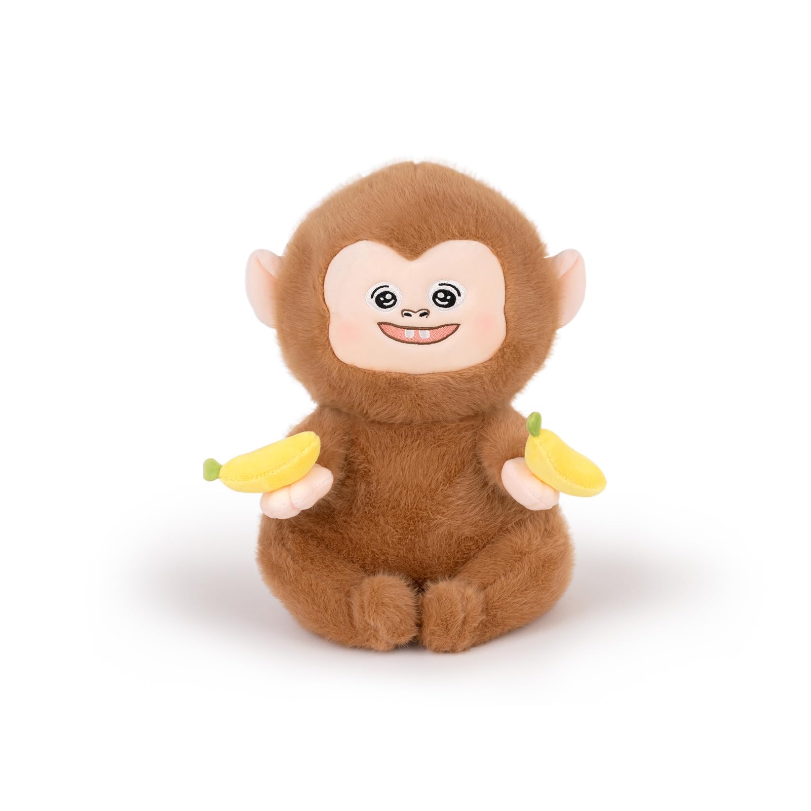 Logell PlushCute Monkey Plush – 10.5" Soft Stuffed Animal with Banana for Kids Logell PlushCute Monkey Plush – 10.5" Soft Stuffed Animal with Banana for Kids