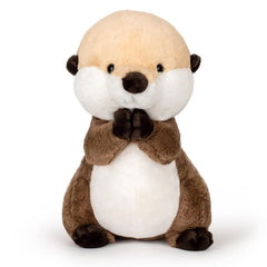 🦦 Logell Plush Otter Plush – 9.8"/15.7" Sea Otter Stuffed Animal in 2 Sizes of Cuteness!