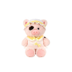🏷️ Logell Plush Sweet Dream Plush Series – 8" & 12" Cute Stuffed Animals: Elephant, Fox, Panda, Puppy, Bear, Pig – Sleepy Plush Toy Gifts for Kids & Girls