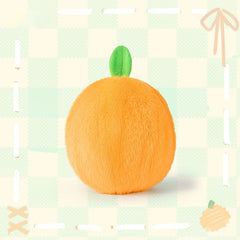 Logell x Capybara Lulu – Orange Plush Holder 10cm / 3.9"