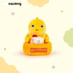 Logell NAILONG Cute Workweek Plush - 5.1"–6.3" Desk Companion for Office - Logell