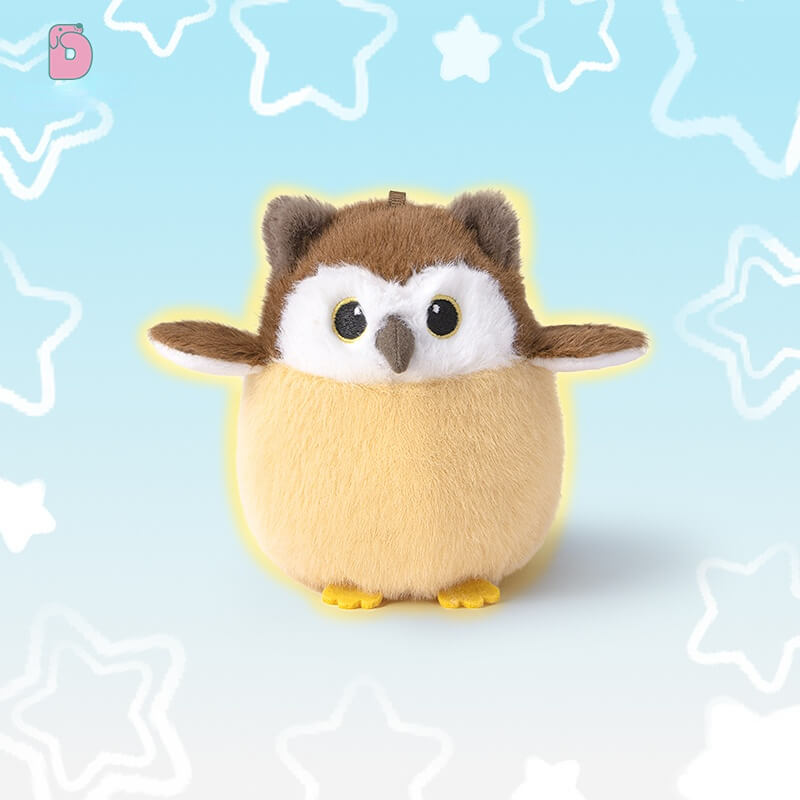 π¦ Logell Plush Original Owl Plush Keychain β 4.5" Mini Bag Charm