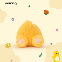 Logell NAILONG – Mini Plush Brooch (Butt & Horn Styles) with Duck Clip for Backpack, Bag, Clothing - Logell