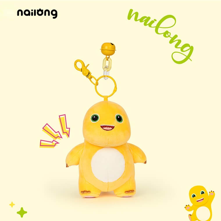 Logell NAILONG – Baby Dino Plush in 5 Sizes + Free Keychain with 24" Logell NAILONG – Baby Dino Plush in 5 Sizes + Free Keychain with 24"