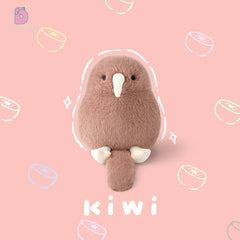 Logell Plush Kiwi Bird Slap Bracelet – 4.7" Original Plush Wrist Toy