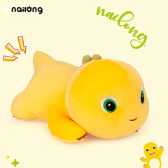 🦖 Logell NAILONG Dino Plush – 11.8" & 15.7" Lying Dinosaur Stuffed Toy for Girls – Soft Pillow Gift - Logell
