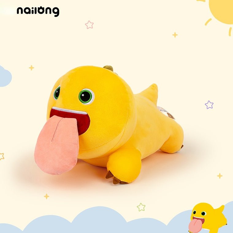 Logell LICKY NAILONG – Mini Keychain, 9" & 13.8" Kissing Dino Plush - Logell