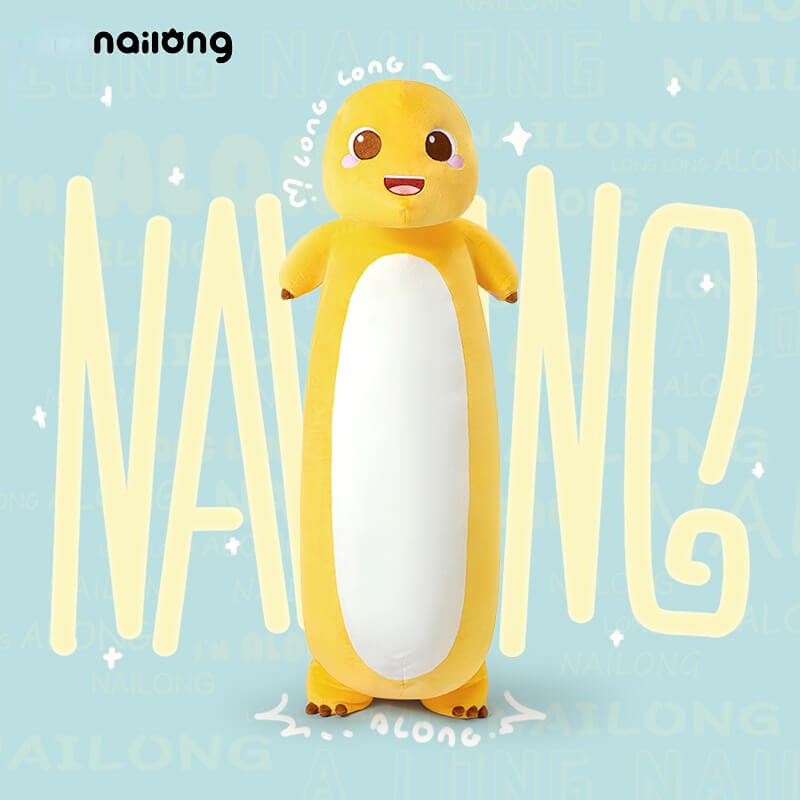 Logell NaiLong Plush Body Pillow 27.6"/39.4" - Long Hug Cushion Logell NaiLong Plush Body Pillow 27.6"/39.4" - Long Hug Cushion