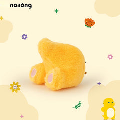 Logell NAILONG – Mini Plush Brooch (Butt & Horn Styles) with Duck Clip for Backpack, Bag, Clothing - Logell