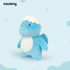 Logell BOOMBOOM NAILONG Plush Dino Toy 11.8''/22.8'' - Blue Eggshell