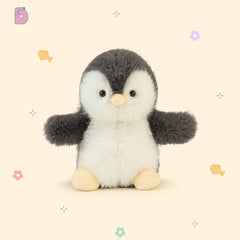 Logell PlushPuff Plush Series – Seal, Penguin, Otter & Turtle (5.9")