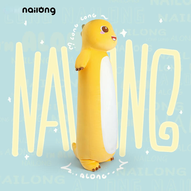 Logell NaiLong Plush Body Pillow 27.6"/39.4" - Long Hug Cushion Logell NaiLong Plush Body Pillow 27.6"/39.4" - Long Hug Cushion