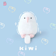 Logell Plush Kiwi Bird Slap Bracelet – 4.7" Original Plush Wrist Toy