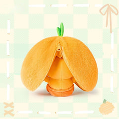 Logell x Capybara Lulu – Orange Plush Holder 10cm / 3.9" - Logell