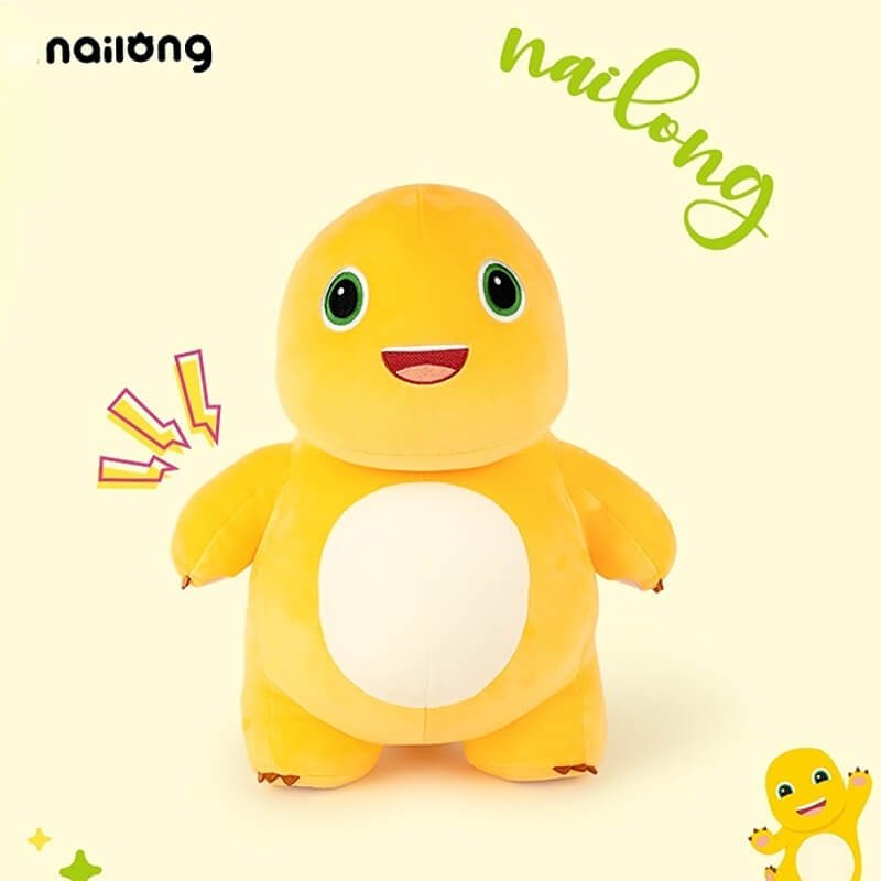 Logell NAILONG – Baby Dino Plush in 5 Sizes + Free Keychain with 24" - Logell
