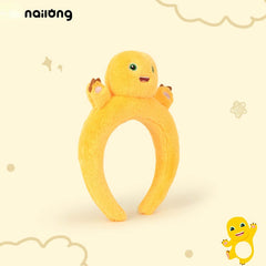 Logell Official NaiLong Plush Headband – Cute Dragon Face Wash & Mask Accessory