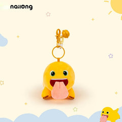 Logell LICKY NAILONG – Mini Keychain, 9" & 13.8" Kissing Dino Plush - Logell