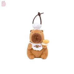 Logell Capybara Plush β Sitting Bread Chef Edition | Original Soft Toy Gift