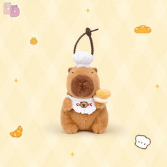 Logell Capybara Plush β Sitting Bread Chef Edition | Original Soft Toy Gift