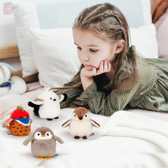 Logell Plush Mini Penguin Plush – Cute Stuffed Animal & Bag Pendant Toy Gift for Kids