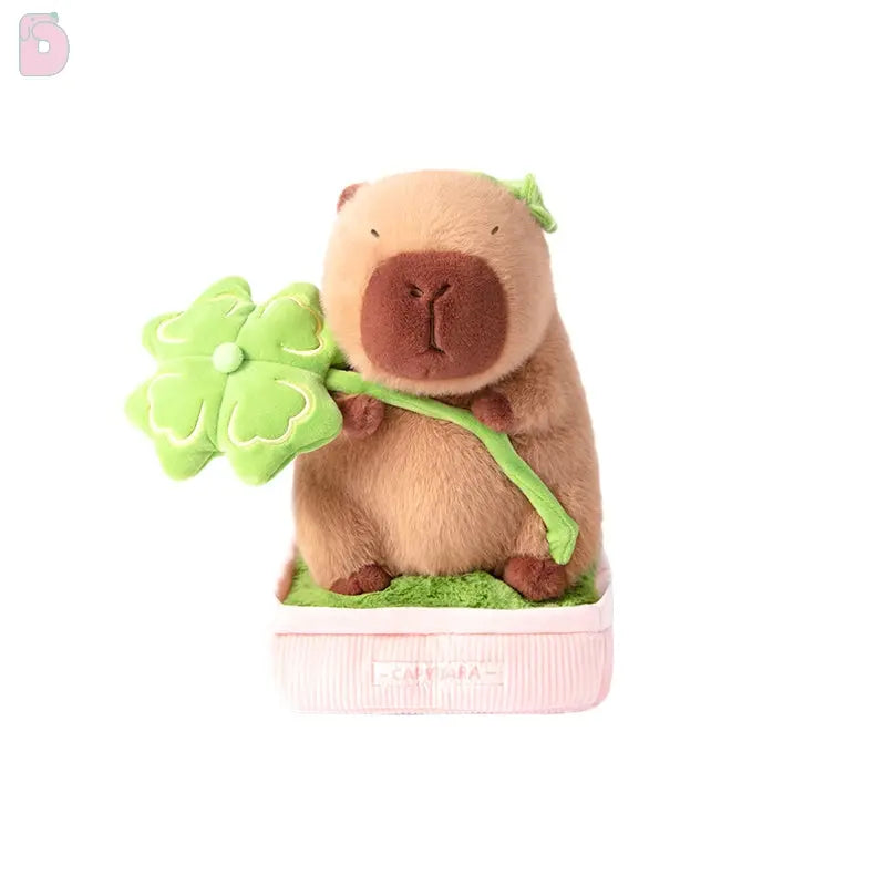 Logell Original Plant Pot Capybara Plush – 11.8" Cute Sitting Toy in 4 Leaf Styles Logell Original Plant Pot Capybara Plush – 11.8" Cute Sitting Toy in 4 Leaf Styles