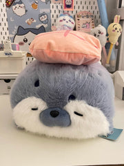 Logell Plush Original Sushi Otter Plush Toy – 15.7" Snuggle Buddy Gift