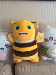 Logell  HONEYBEE NAILONG – Cute Dino Plush in Bee Costume (10" / 13.8")