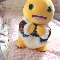 Logell Official NAILONG Floral Cotton-Jacket Plush — 35 cm (13.8") Chinese New Year Dragon Doll Gift for Kids