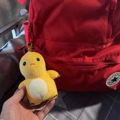 Logell Official NaiLong Plush Keychain 13 cm / 5.1″ – Cute Squeaky Belly Dinosaur Bag Charm, Student Gift, Stress - Relief Fidget Toy - Logell