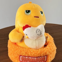 Logell NAILONG Cute Workweek Plush - 5.1"–6.3" Desk Companion for Office