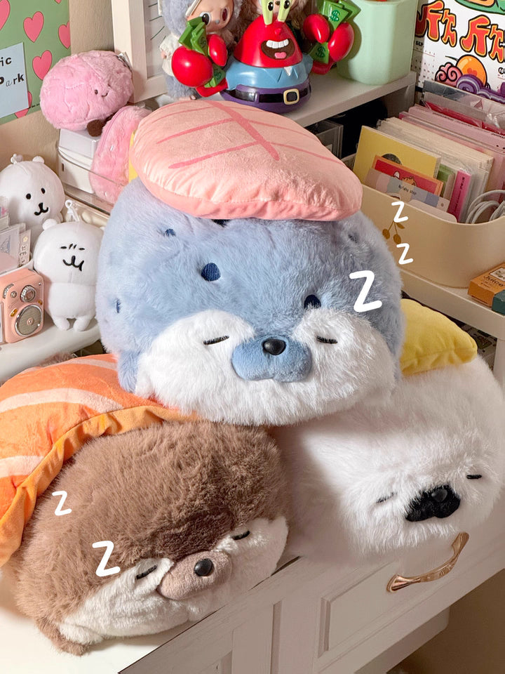 Logell Plush Original Sushi Otter Plush Toy – 15.7" Snuggle Buddy Gift Logell Plush Original Sushi Otter Plush Toy – 15.7" Snuggle Buddy Gift