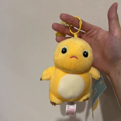 Logell Official NaiLong Plush Keychain 13 cm / 5.1″ – Cute Squeaky Belly Dinosaur Bag Charm, Student Gift, Stress - Relief Fidget Toy - Logell