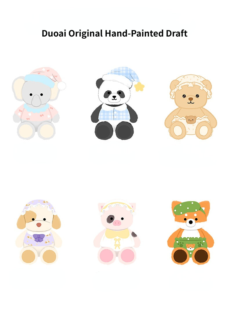 🏷️ Logell Plush Sweet Dream Plush Series – 8" & 12" Cute Stuffed Animals: Elephant, Fox, Panda, Puppy, Bear, Pig – Sleepy Plush Toy Gifts for Kids & Girls 🏷️ Logell Plush Sweet Dream Plush Series – 8" & 12" Cute Stuffed Animals: Elephant, Fox, Panda, Puppy, Bear, Pig – Sleepy Plush Toy Gifts for Kids & Girls