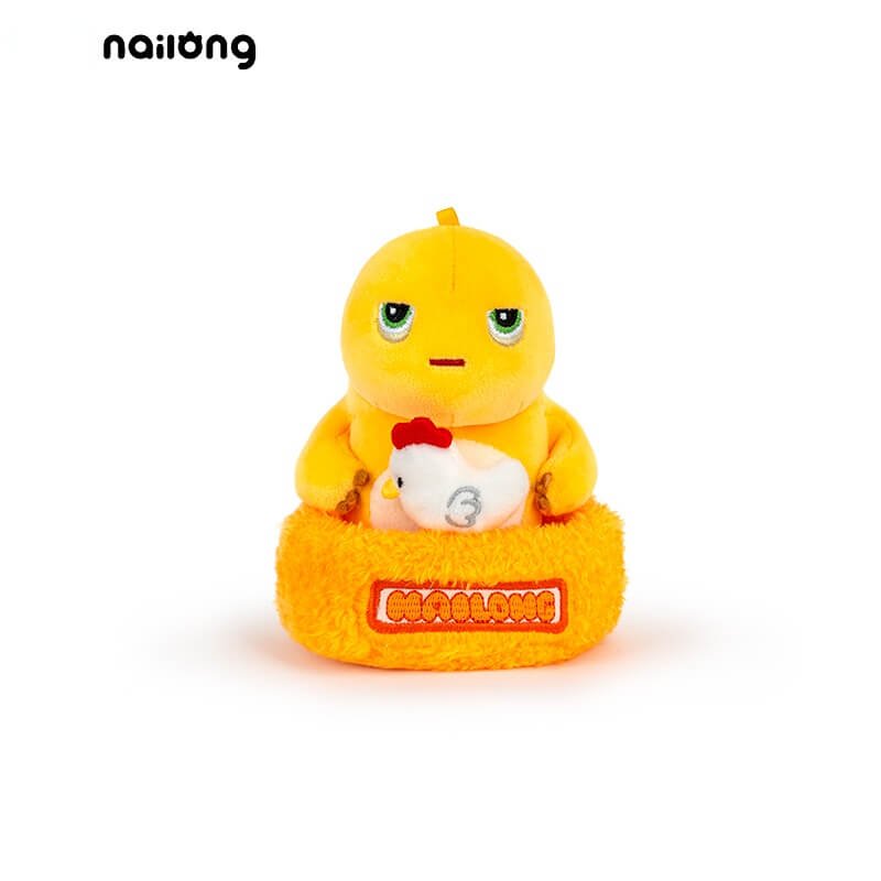 Logell NAILONG Cute Workweek Plush - 5.1"–6.3" Desk Companion for Office - Logell