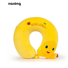 Logell Official NaiLong U - Shaped Memory Foam Travel Neck Pillow – 11.8" × 11.8" × 3.9" (30×30×10cm) - Logell