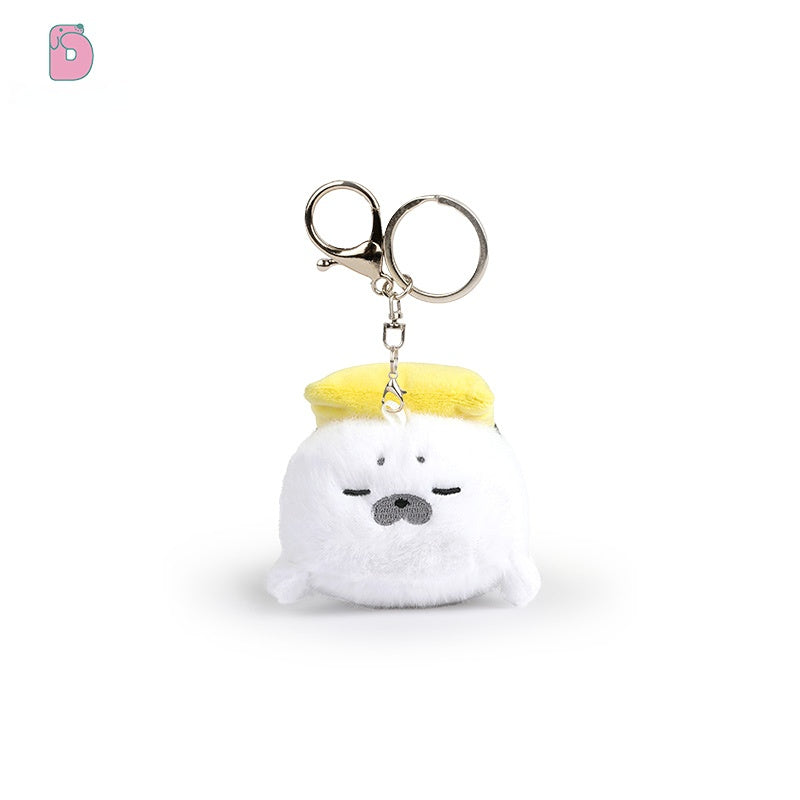 🎐 Logell Plush Sushi Otter Keychain – 4.3" Plush Charm for Bags & Gifts (1pc / 3pc Gift Box) 🎐 Logell Plush Sushi Otter Keychain – 4.3" Plush Charm for Bags & Gifts (1pc / 3pc Gift Box)