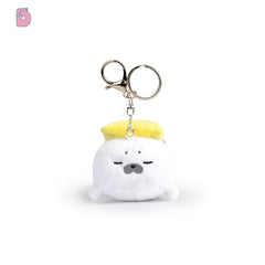 🎐 Logell Plush Sushi Otter Keychain – 4.3" Plush Charm for Bags & Gifts (1pc / 3pc Gift Box)