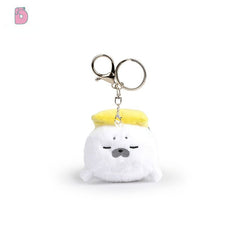 🎐 Logell Plush Sushi Otter Keychain – 4.3" Plush Charm for Bags & Gifts (1pc / 3pc Gift Box) - Logell
