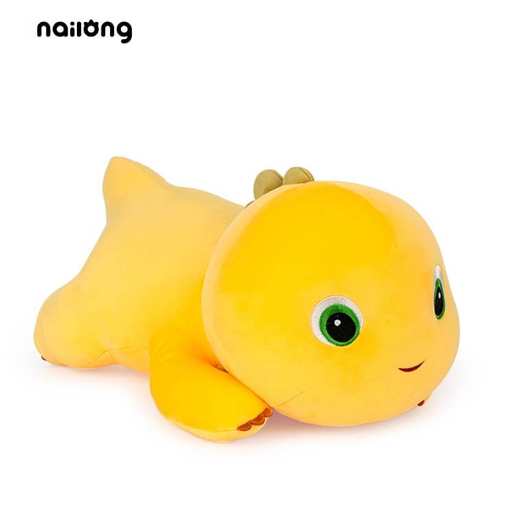 🦖 Logell NAILONG Dino Plush – 11.8" & 15.7" Lying Dinosaur Stuffed Toy for Girls – Soft Pillow Gift - Logell