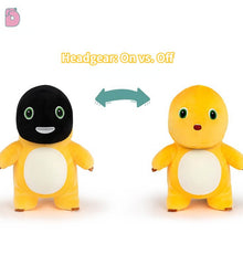 Logell NAILONG Grumpy Dragon Plush – 15" Black Face Toy - Logell