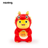 Logell Official NAILONG “Persimmon Smile” Plush — 23 cm (9.1") Cute Dragon Doll Birthday Gift for Boys & Girls - Logell