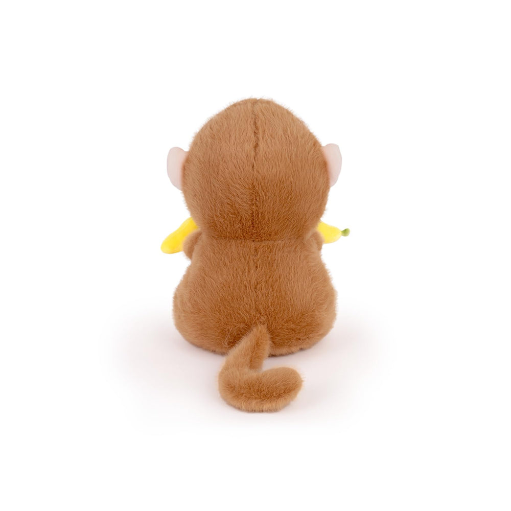 Logell PlushCute Monkey Plush – 10.5" Soft Stuffed Animal with Banana for Kids - Logell