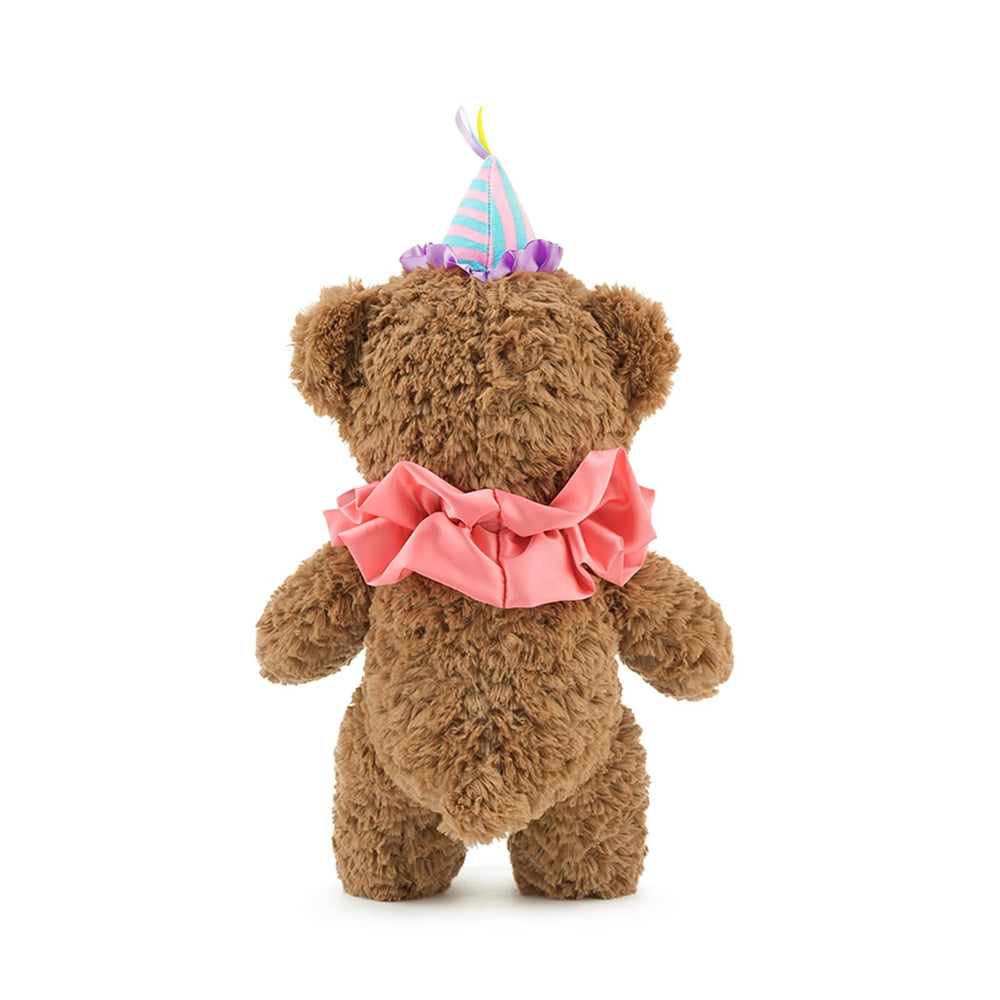 🧸 Logell PlushStuffed Teddy Bear – 12'' Plush Toy with Hat | Cute Gift for Kids, Babies, Girlfriend & Mom - Logell