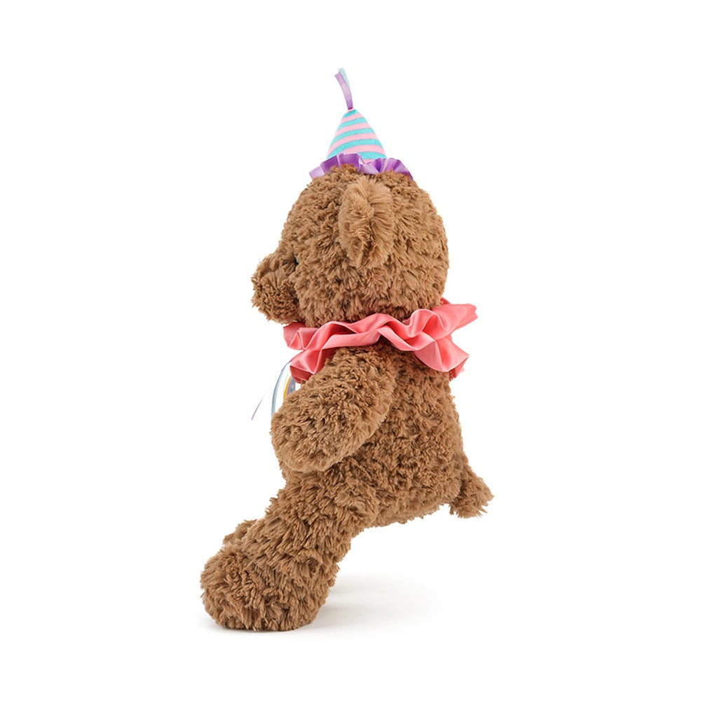 🧸 Logell PlushStuffed Teddy Bear – 12'' Plush Toy with Hat | Cute Gift for Kids, Babies, Girlfriend & Mom - Logell