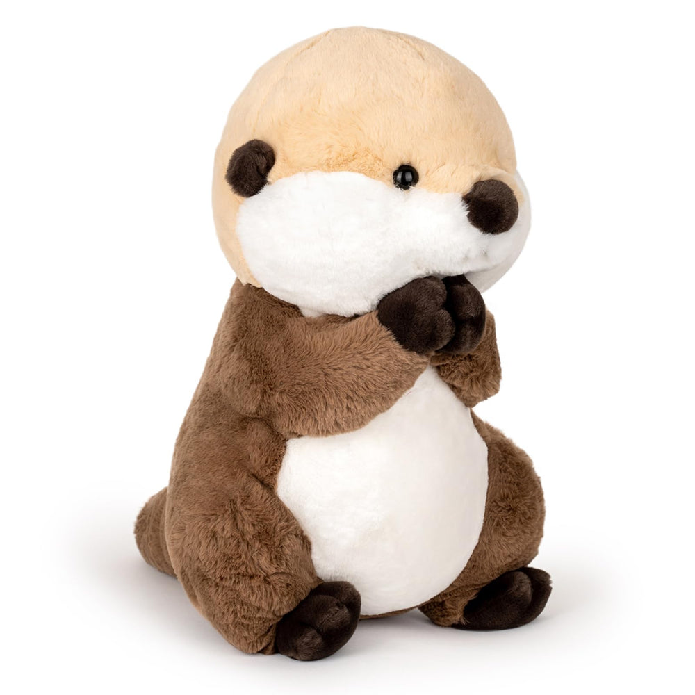🦦 Logell Plush Otter Plush – 9.8"/15.7" Sea Otter Stuffed Animal in 2 Sizes of Cuteness! - Logell