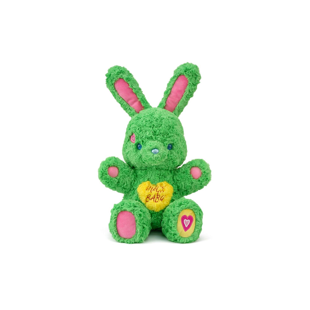 Logell Plush 11.8'' Green Bunny Plush – Soft Candy Rabbit Stuffed Animal Toy Gift for Kids Room Decor - Logell